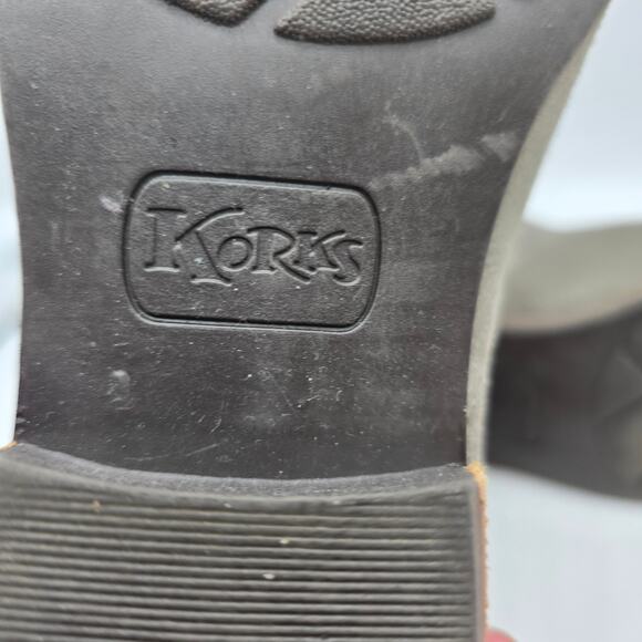 Korks Women's Suede Cutler Ankle Booties Boots Winter Gray Size 8M - Picture 9 of 10